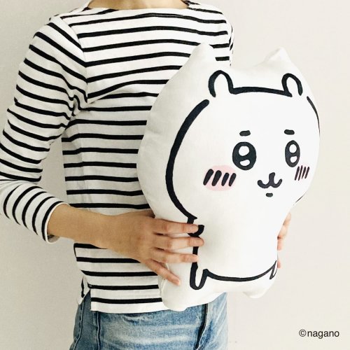 Chiikawa | Mochi Cushion 350×400×120Mm 吉伊卡哇 小白吉伊 软乎乎抱枕/靠垫