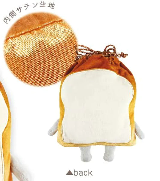 Bread Dorobo | Drawstring Bag 21Cm×17Cm×1Cm