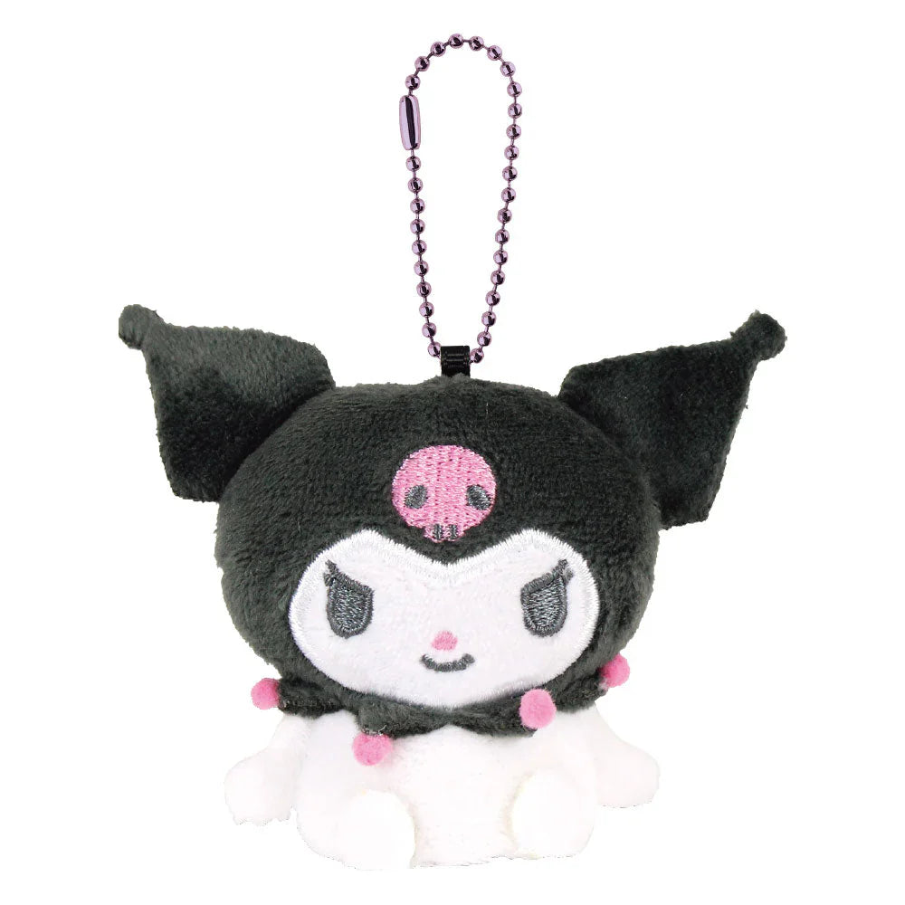 SANRIO | Kuromi Finger Puppet Mascot Keychain H75×W80×D50mm