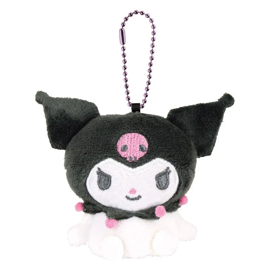 SANRIO | Kuromi Finger Puppet Mascot Keychain H75×W80×D50mm