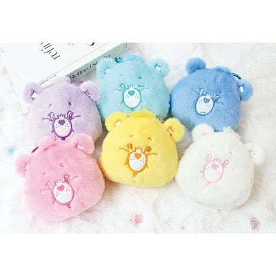 Care Bears | Mascot Mini Pouch Keychain 100×108×65Mm (Birthday Bear)