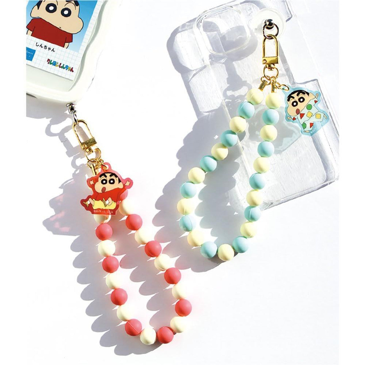 Crayon Shinchan | Rubber Beads Strap Phone Strap 10 x 85 x 237mm (Pajama)