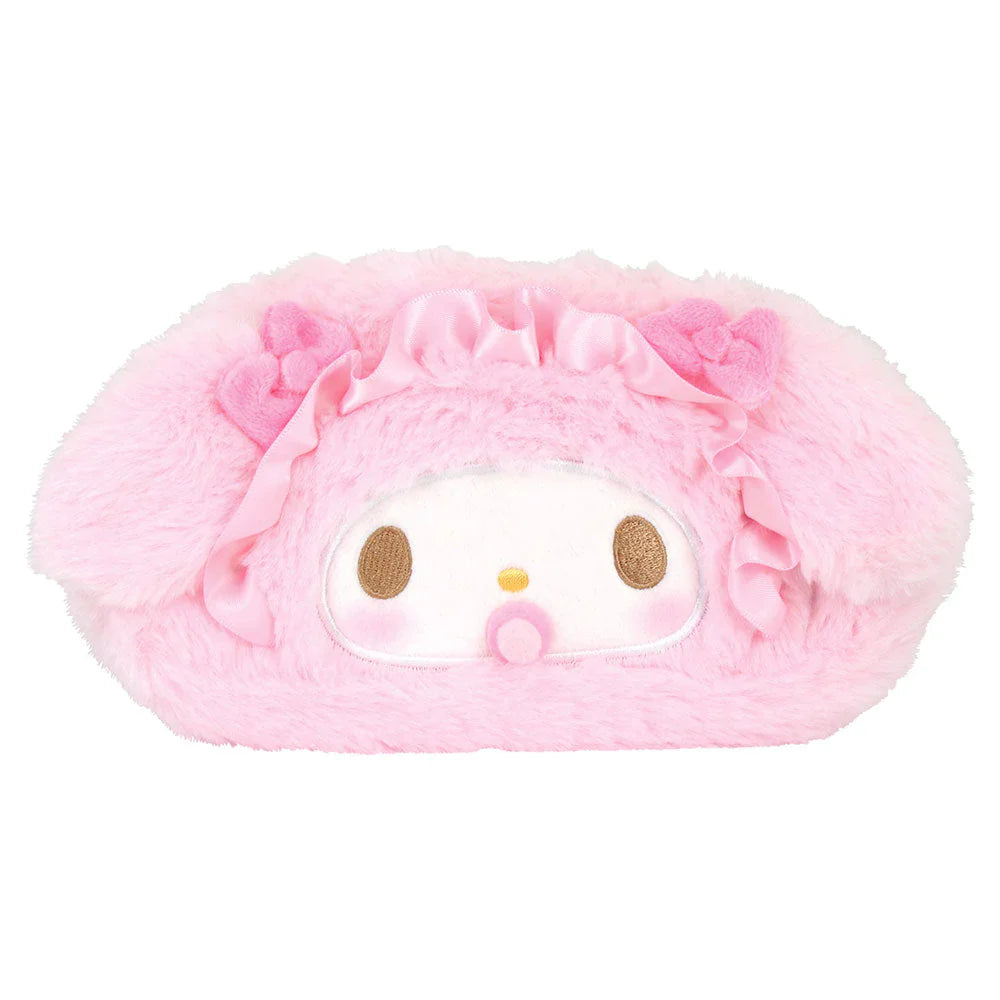 SANRIO | My Melody Mascot Face Cosmetic Pouch Pen Case 180×80×70mm (Baby)