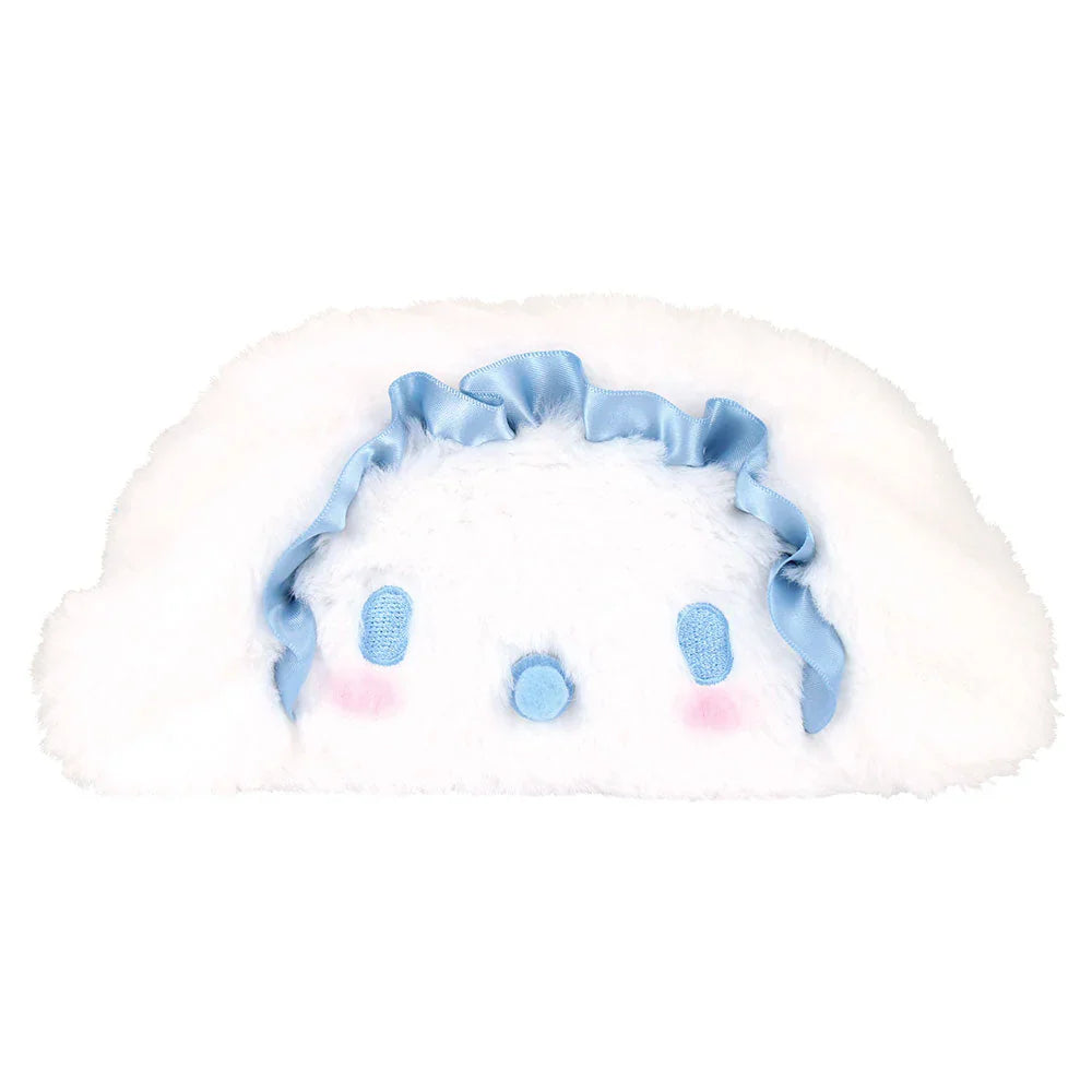 SANRIO | Cinnamoroll Mascot Face Cosmetic Pouch Pen Case 180×80×70mm (Baby)