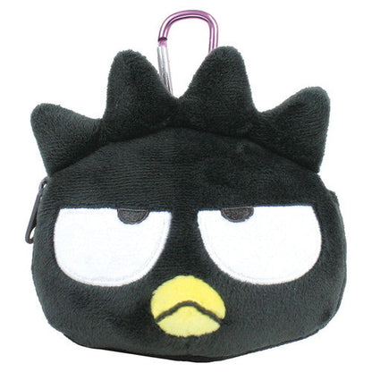 SANRIO | Badtz-maru Plush Zipper Mascot Mini Pouch with Carabiner 200×110×50mm