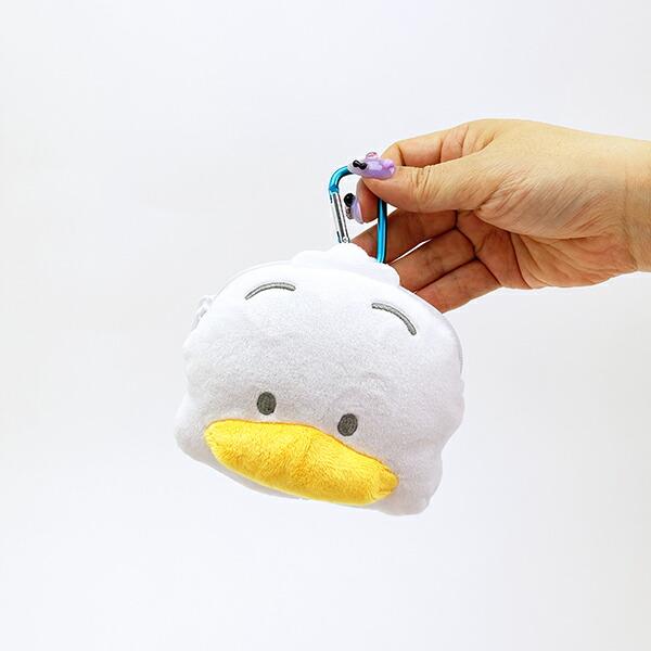 SANRIO | Pekkle Plush Zipper Mascot Mini Pouch with Carabiner 200×110×50mm