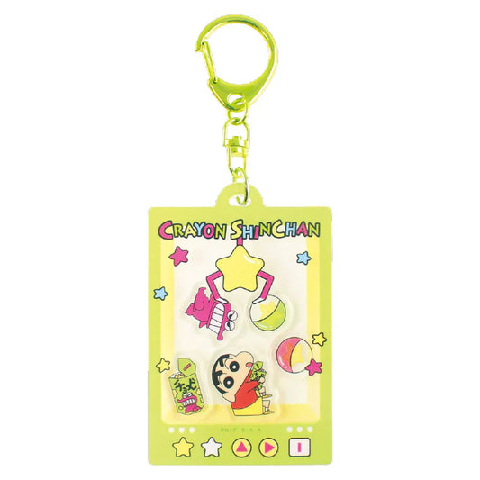 Crayon Shin-chan | Shaka Shaka Acrylic Keychain 55x84x7mm (Shinnosuke Nohara - Crane Game)