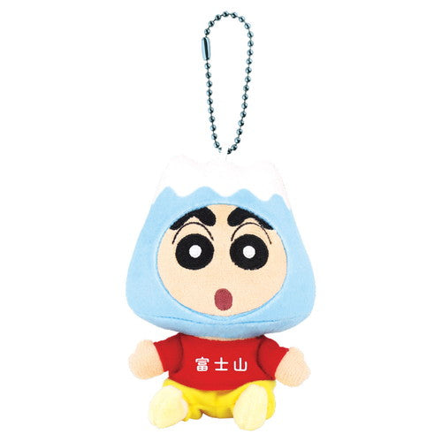 Crayon Shin Chan | Plush Mascot Keychain Bag Charm 95x110x150mm (Mount Fuji)