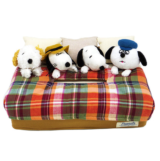 PEANUTS | Snoopy Brothers Bed Tissue Cover 270x190x120mm