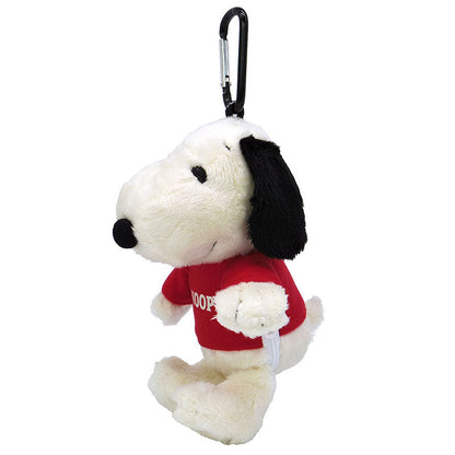 Peanuts | Snoopy Plush Eco Bag H19 X W14 D12Cm (Red)