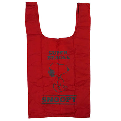Peanuts | Snoopy Plush Eco Bag H19 X W14 D12Cm (Red)