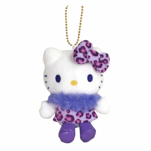 SANRIO | Hello Kitty Animal PU Mascot Holder Plush Keychain 10cm Approx. (50th Anniversary)