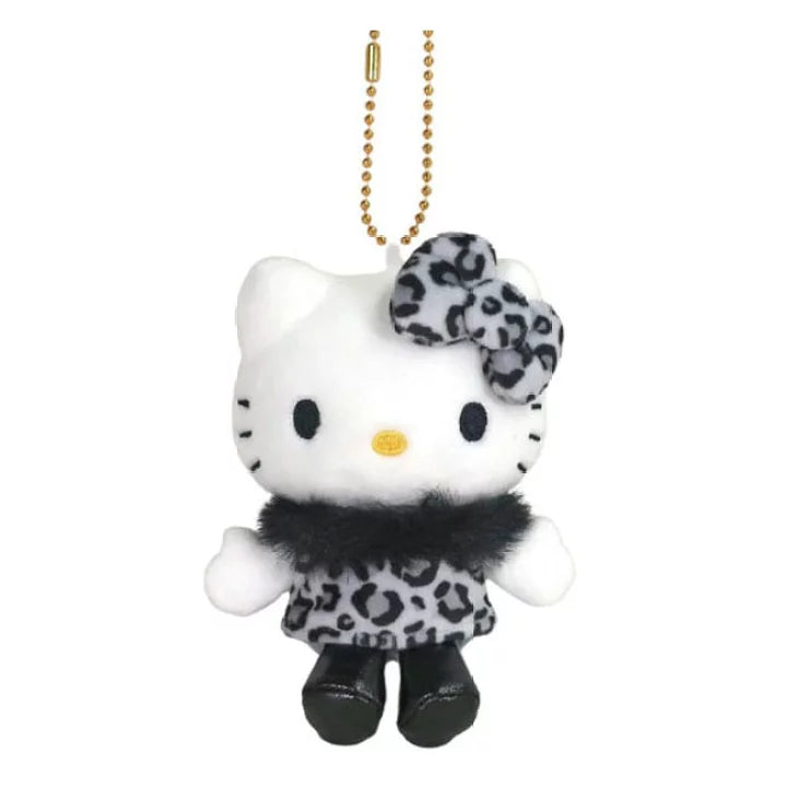 SANRIO | Hello Kitty Animal BK Mascot Holder Plush Keychain 10cm Approx. (50th Anniversary)