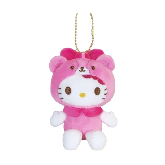 SANRIO | Hello Kitty Tiny Cham Pink Mascot Holder Plush Keychain 10cm Approx. (50th Anniversary)
