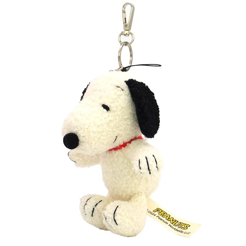 PEANUTS | Snoopy Bag Charm Plush Keychain 160×115×100mm (BK)