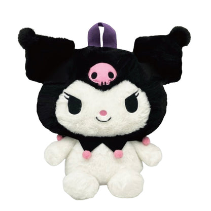 Sanrio | Howahowa Plush Backpack 32Cm×18Cm×28Cm (Kuromi)