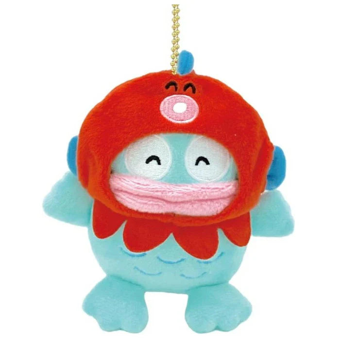 SANRIO | Hangyodon Sayuri Mascot Holder Plush Keychain Bag Charm 11.5cm x 12cm x 9cm (40th Anniversary)