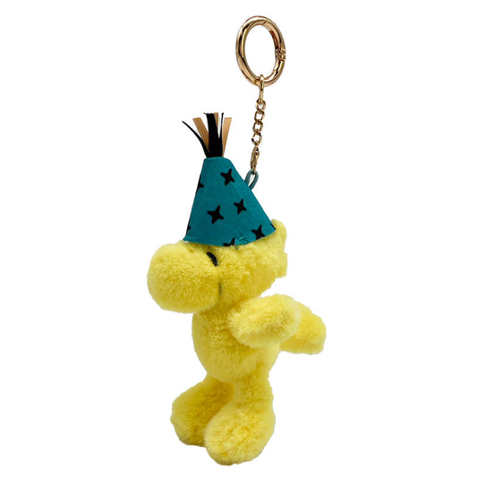 PEANUTS | Woodstock Hat Plush Keychain Bag Charm 12 x 6 x 8cm (75th Party)