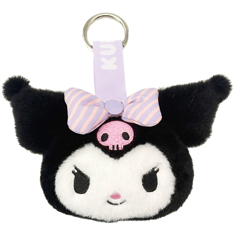 SANRIO | Kuromi Face Tag Mascot Keychain Bag Charm 14mm
