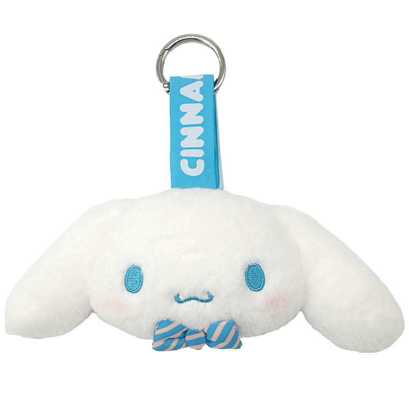SANRIO | Cinnamoroll Face Tag Mascot Keychain Bag Charm 14mm