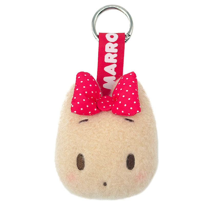 SANRIO | Maron Cream Face Tag Mascot Keychain Bag Charm 14mm