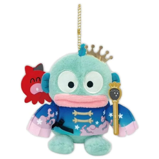 SANRIO | Hangyodon Mascot Holder Bag Charm Plush Keychain 155×75×120mm (Fragaria Memories Knight)