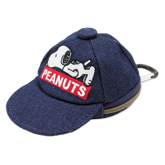 PEANUTS | Snoopy Cap Pouch 90x60x120mm (DENIM)