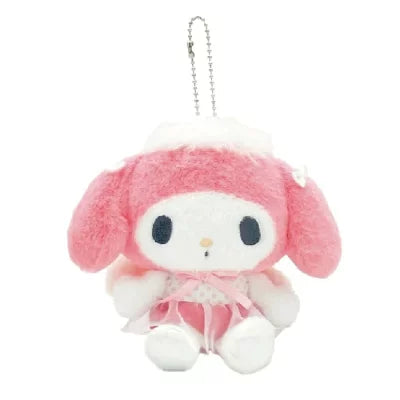 SANRIO | My Melody Mascot Holder Bag Charm Plush Keychain 140×75×135mm (Angel Ballerina)