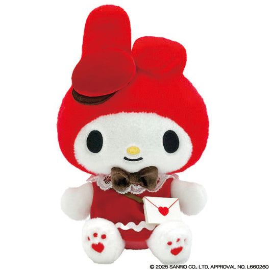 SANRIO | My Melody Plush Toy Plush Doll 120x230x195mm (Lovely Love Letter)