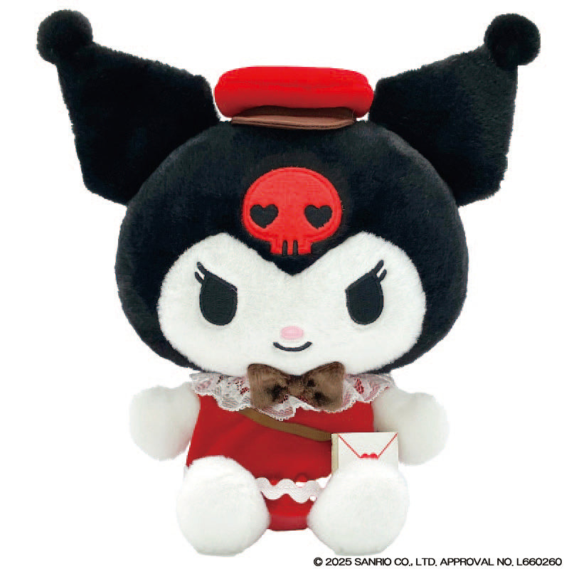 SANRIO | Kuromi Plush Toy Plush Doll 120x230x195mm (Lovely Love Letter)