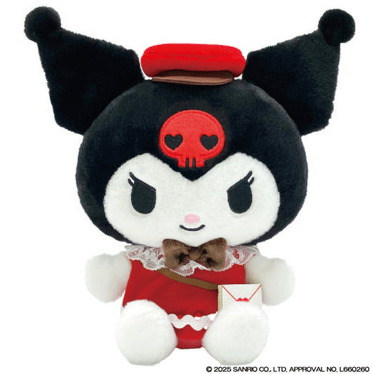 SANRIO | Kuromi Plush Toy Plush Doll 120x230x195mm (Lovely Love Letter)