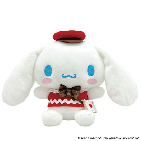 SANRIO | Cinnamoroll Plush Toy Plush Doll 120x230x195mm (Lovely Love Letter)