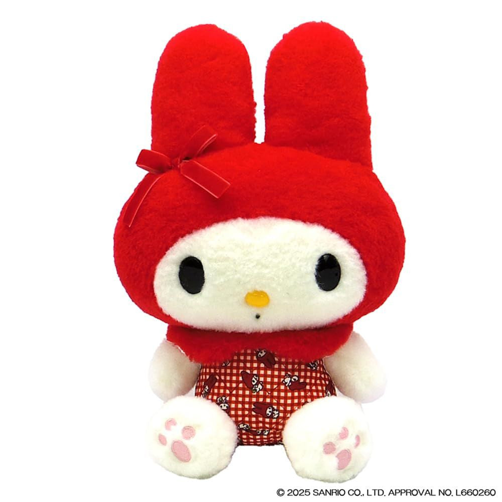 SANRIO | My Melody Plush Toy Plush Doll 140x210x300m (Red Checkered)