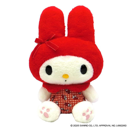 SANRIO | My Melody Plush Toy Plush Doll 140x210x300m (Red Checkered)