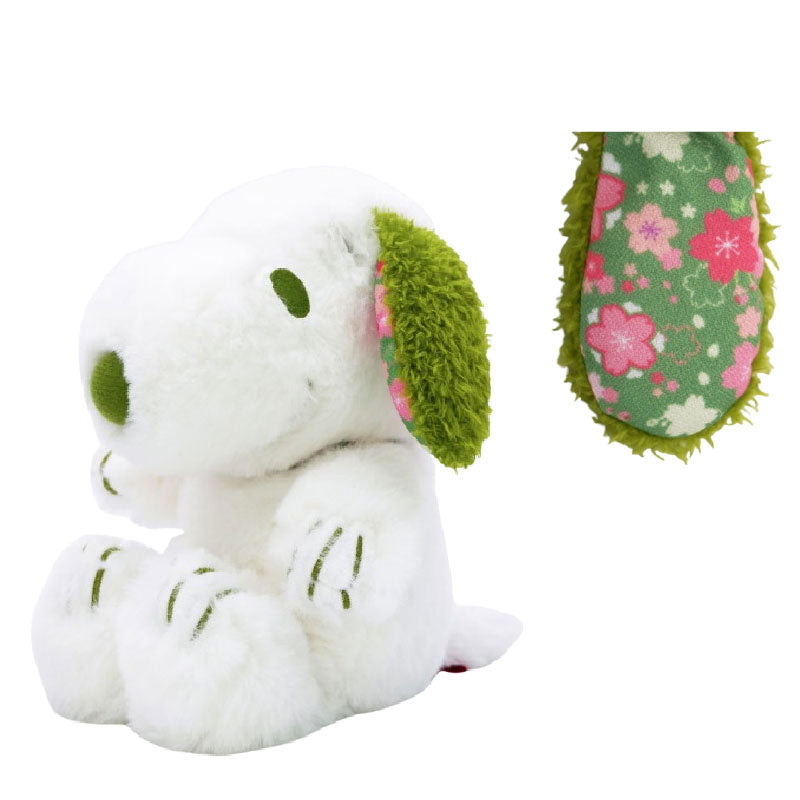 PEANUTS | Snoopy FUWAKUTA Plush Toy Plush Doll 140×130×130mm (Matcha)