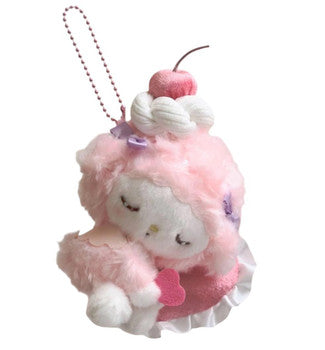 DOLLY MIX PETIT x SANRIO | My Sweet Piano Mascot Holder Bag Charm Keychain 110x70x115mm (Sleeping Soundly)