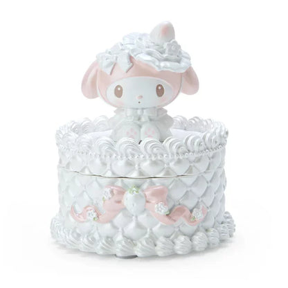 Sanrio | My Melody Accessory Tray 8.5 X 11 Cm (White Strawberry Tea Time Series) 日本三丽鸥