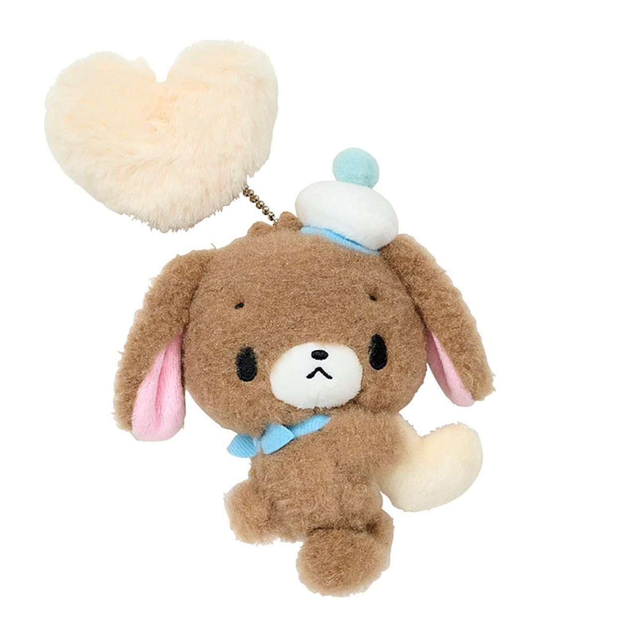 Sanrio Other Mascot Holder (Heisei-Born Character Fuwafuwa Heart) Sugarbunnies (Kurousa)