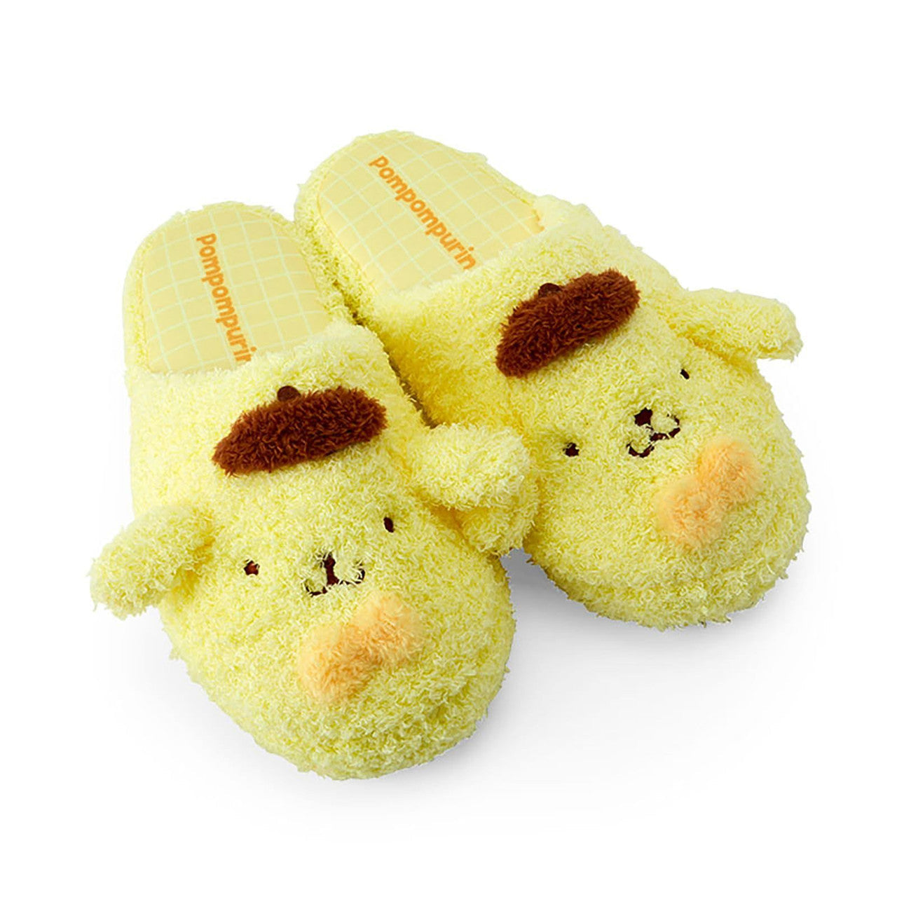 Sanrio | Pompom Purin Face-Shaped Slippers (Kids/Adult)