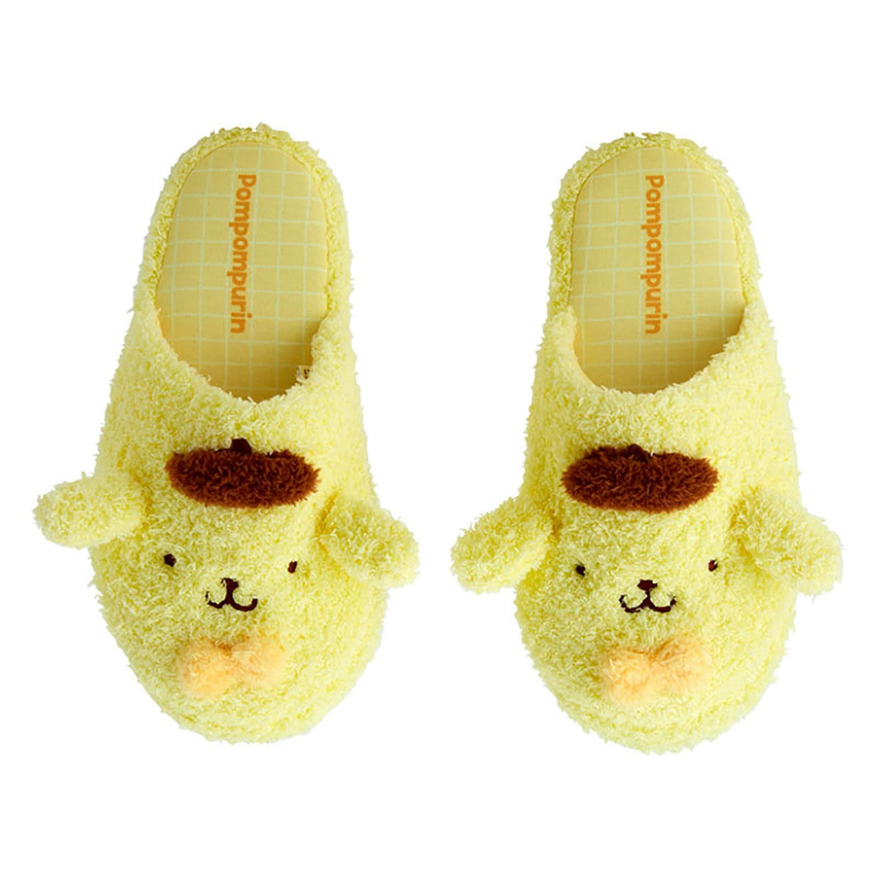 Sanrio | Pompom Purin Face-Shaped Slippers (Kids/Adult)