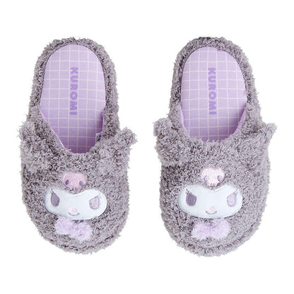 Sanrio | Kuromi Face-Shaped Slippers (Kids/Adult)