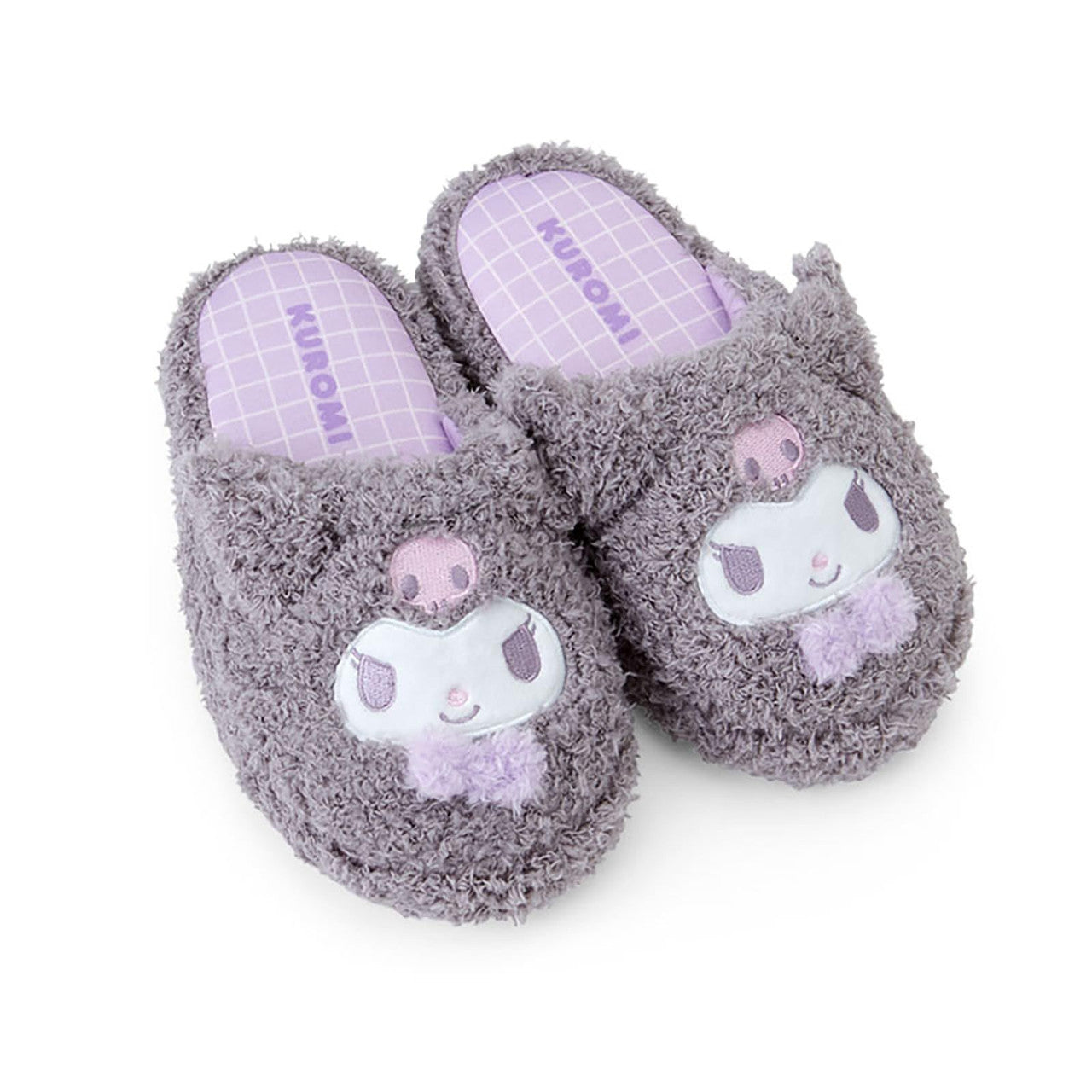 Sanrio | Kuromi Face-Shaped Slippers (Kids/Adult)