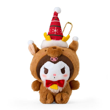 Sanrio | Mascot Holder Plush Keychain Kuromi 21.1 X 10.5 7.6Cm (Christmas 2024)
