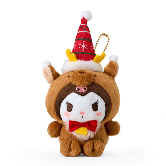 Sanrio | Mascot Holder Plush Keychain Kuromi 21.1 X 10.5 7.6Cm (Christmas 2024)