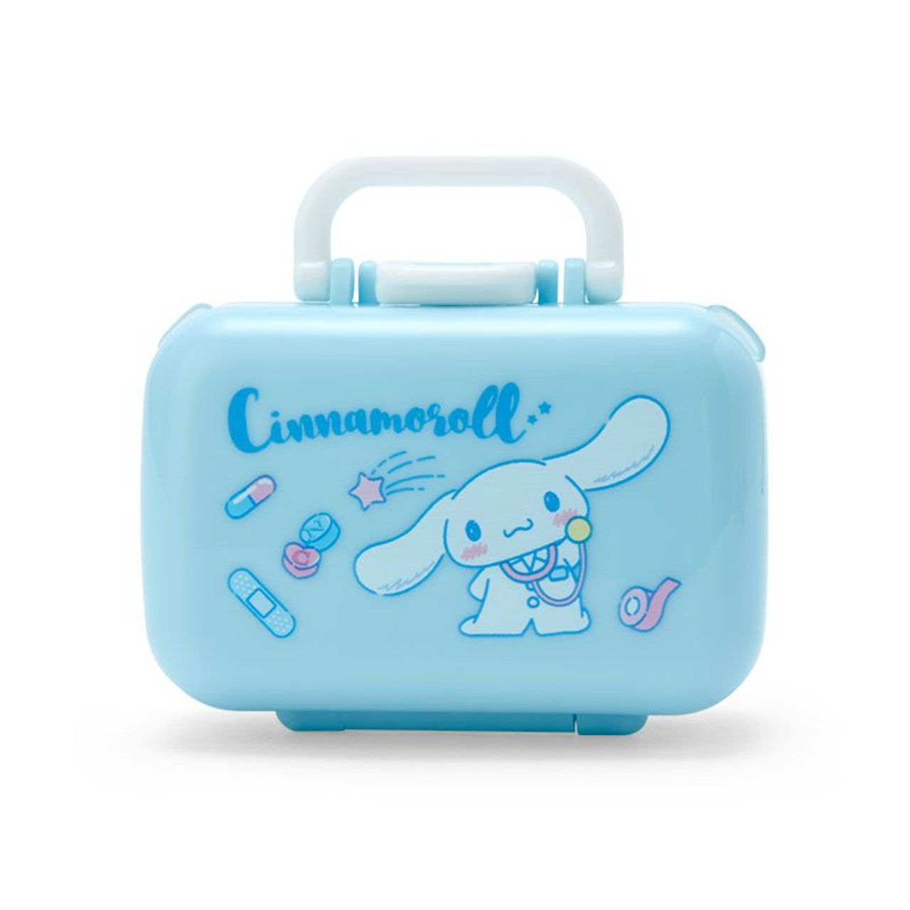 SANRIO | Foldable Compact Medicine Case 7.5×3.3×5.8cm (Cinnamoroll)