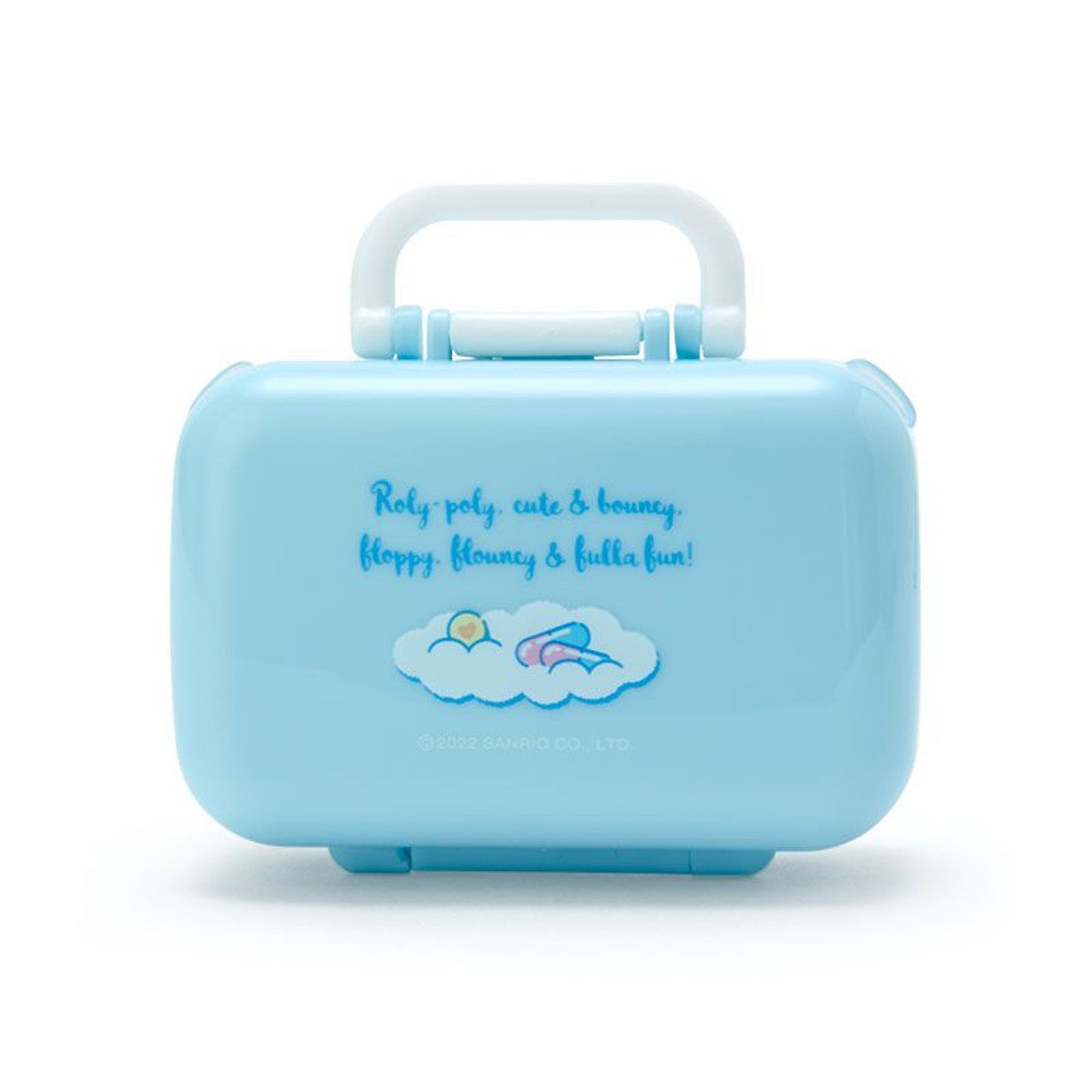 SANRIO | Foldable Compact Medicine Case 7.5×3.3×5.8cm (Cinnamoroll)