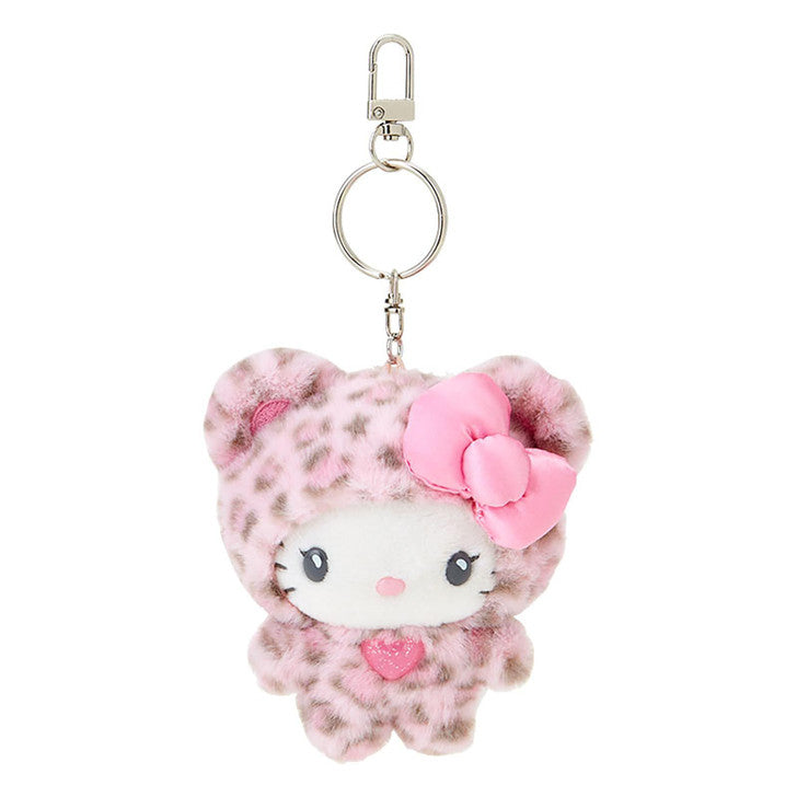 Sanrio | Mascot Holder Plush Keychain 8×5×14Cm (Gal Kuma) 凯蒂猫Hello Kitty-Pink