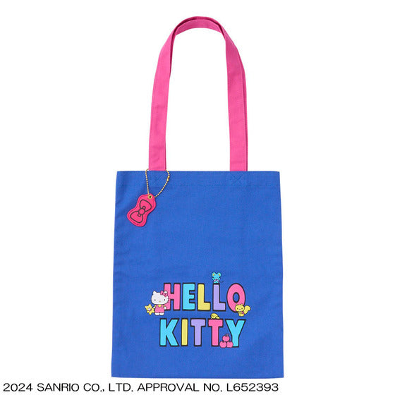 Sanrio | Hello Kitty 50Th Anniversary Tote Bag With Charm W27×H33Cm Limited Edition