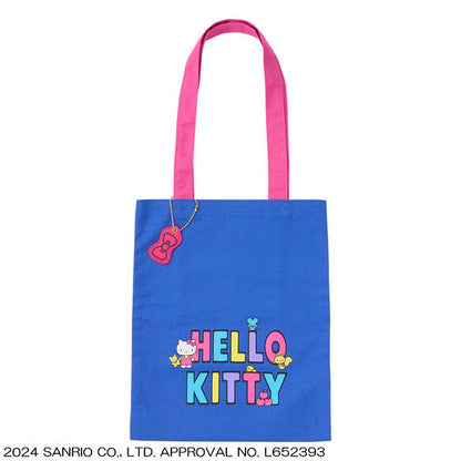 Sanrio | Hello Kitty 50Th Anniversary Tote Bag With Charm W27×H33Cm Limited Edition