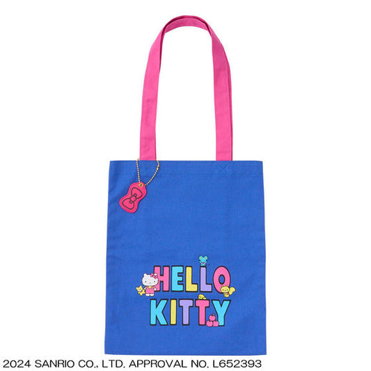Sanrio | Hello Kitty 50Th Anniversary Tote Bag With Charm W27×H33Cm Limited Edition